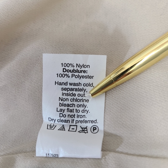 J. Crew Sequin Spaghetti Strap Slip Dress, Champagne Light Gold Dress, size 16 - Picture 14 of 15